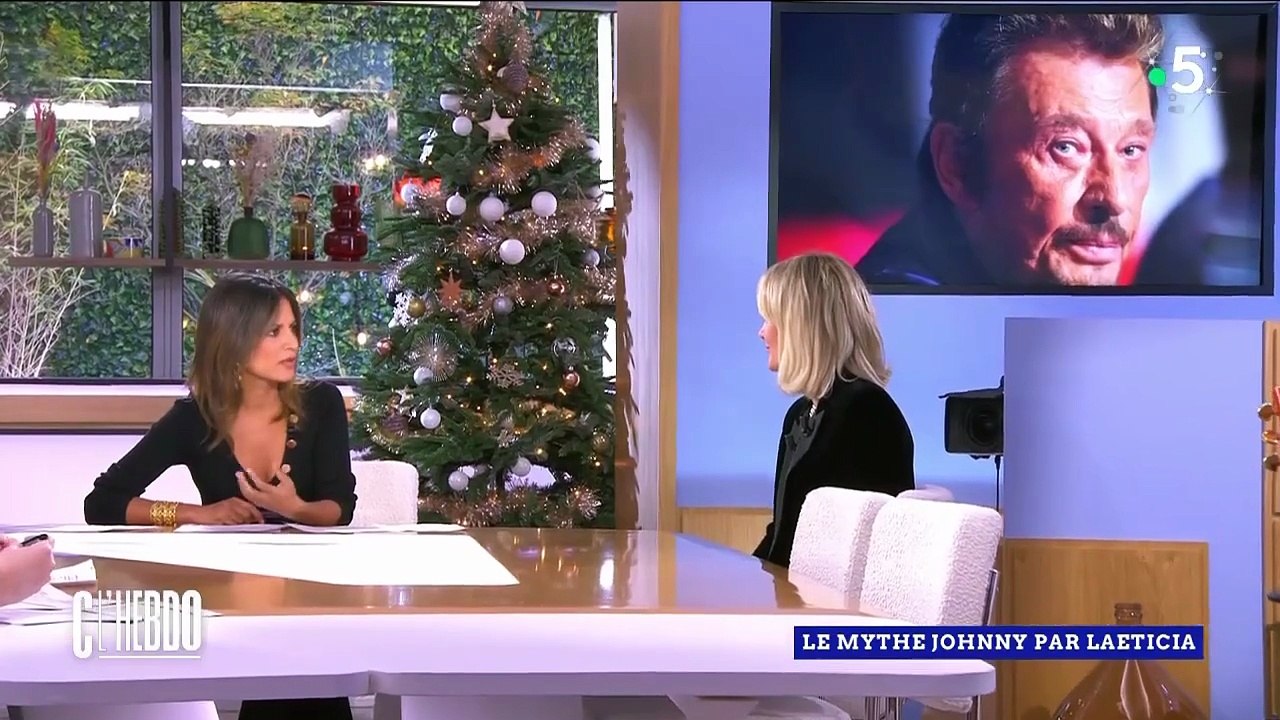 Johnny Hallyday – Le Mythe raconté par Laeticia Hallyday | C l’hebdo – France 5 (16 décembre 2023)