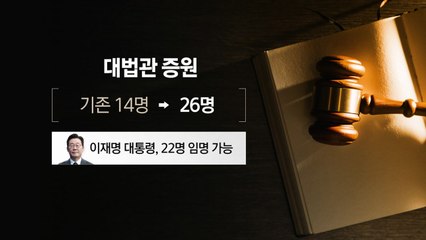 대법관 증원..."사법부 신뢰회복" vs "이재명 구하기" [앵커리포트] / YTN