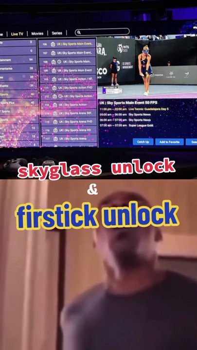 TV unlock