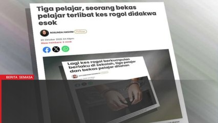 Empat remaja nafi lakukan amang seksual terhadap pelajar Tingkatan Tiga
