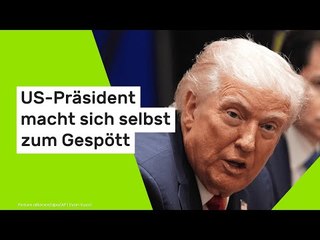 Donald Trump: US-Präsident verhöhnt Protestanten und macht sich damit selbst zum Gespött