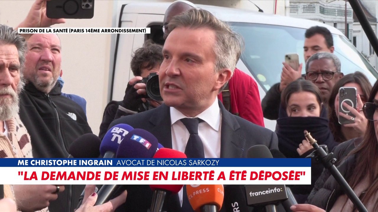 Me Christophe Ingrain : «Au moment où l'on parle, en fait et en droit, Nicolas Sarkozy est innocent»