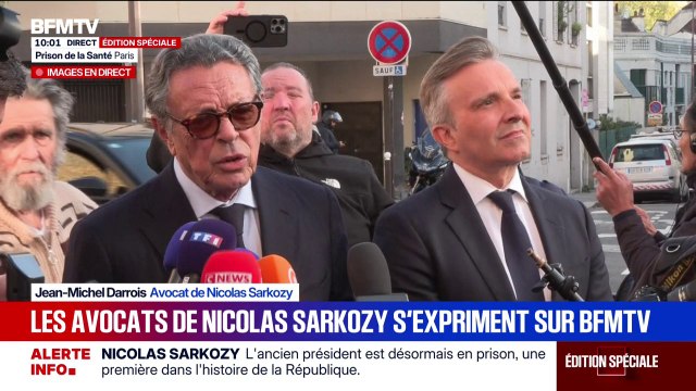 C'est un jour funeste pour Nicolas Sarkozy, déclare son avocat Jean-Michel Darrois