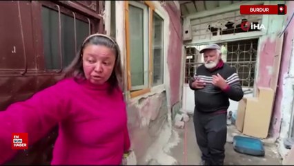 Burdur'da ev sahibiyle kiracının çöplüğe dönmüş bahçe kavgası