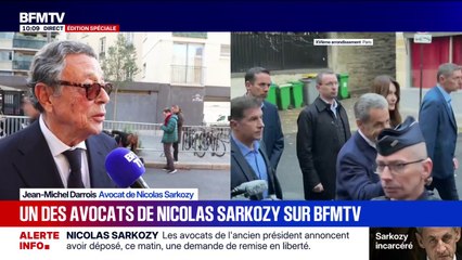 Incarcération de Nicolas Sarkozy: ses avocats ont l'espoir de voir l'ancien président remis en liberté avant Noël