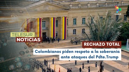 Colombia exige respeto a su soberanía tras ofensivas declaraciones de Trump