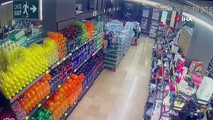 15 yaşındaki çocuktan akıl almaz hırsızlık! Bakın marketi nasıl soydu