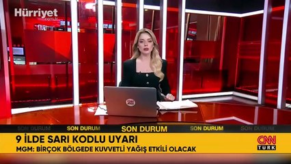 9 ilde 'sarı' kodlu alarm! Uyarılar art arda geldi: Kuvvetli yağış geliyor