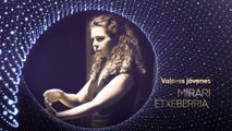 Mirari Etxeberria, Raúl Zunzarren y Elvia Gómez optan a ser 'Valores Jóvenes' Navarra Televisión