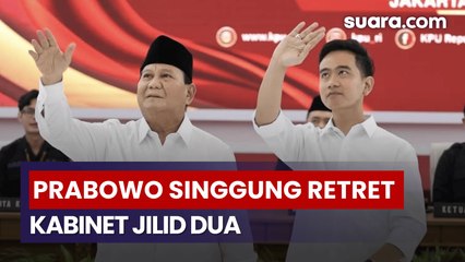 Satu Tahun Prabowo-Gibran, Prabowo Isyaratkan Retret Kabinet Jilid Dua