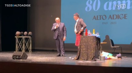 L'Alto Adige dedica ai suoi lettori una serata  di risate e magia