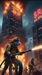 $RAT on the wheel, as a firefighter.