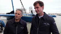 TRANSAT CAFÉ L'OR Le Havre Normandie 2025 - Interview avec Tom Laperche & Franck Cammas I SVR - LAZARTIGUE