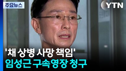 특검, '채 상병 사망 책임' 임성근 구속영장 청구 / YTN
