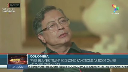 Pres. Petro l ``Trump is a victim of his own policy´´