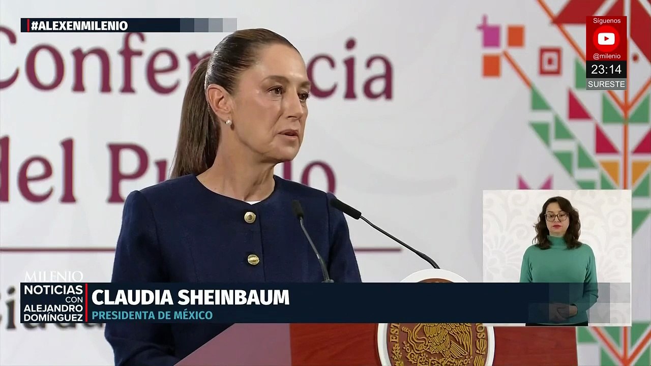 Sheinbaum critica relanzamiento del PAN en medio de emergencias por inundaciones