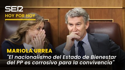 Mariola Urrea, jurista: "El nacionalismo del Estado de Bienestar del PP es corrosivo para la convivencia"