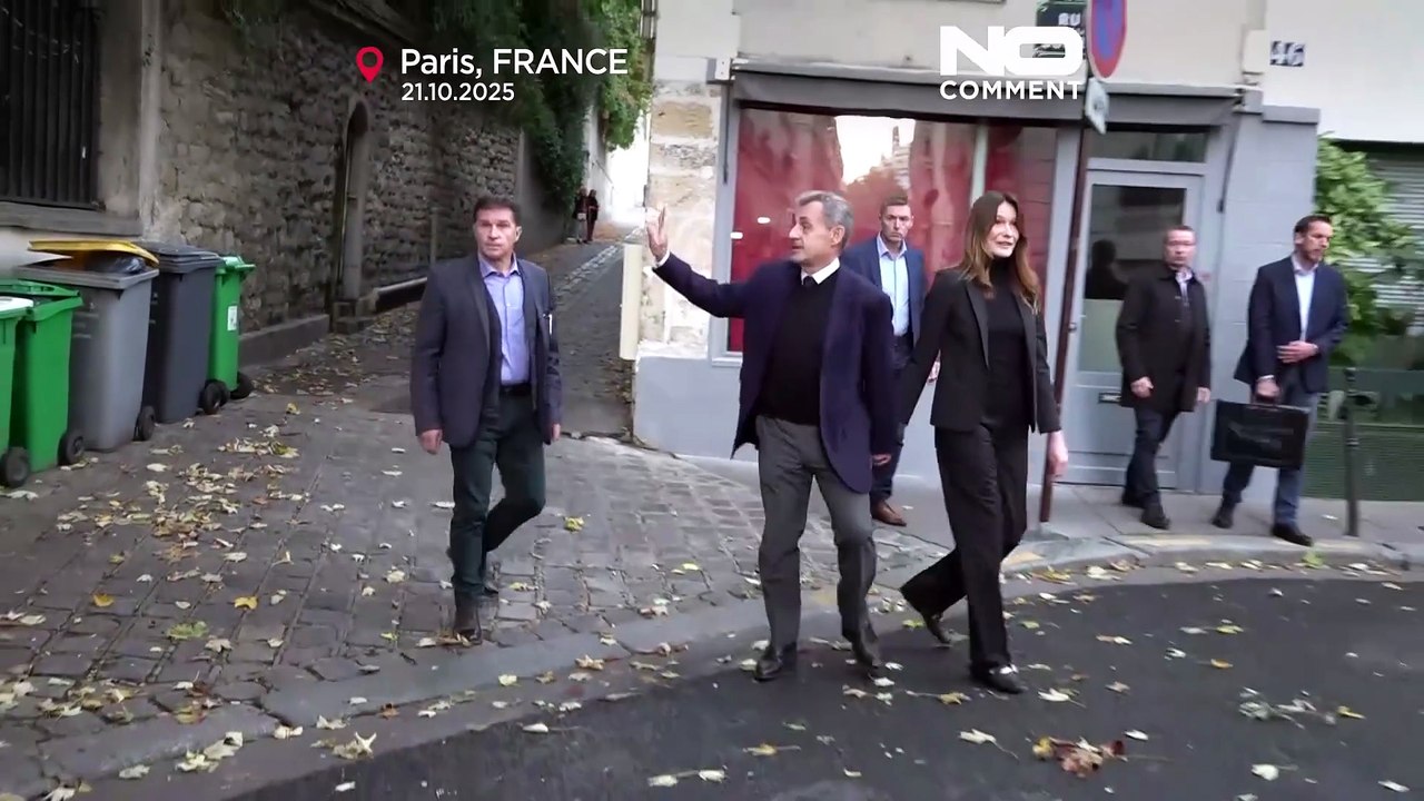 Nicolas Sarkozy ingresa en prisión por un caso de financiación ilegal de campaña