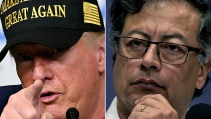 Los insultos públicos de Gustavo Petro a Donald Trump: de "asqueroso" a "genocida"