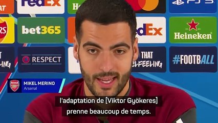 Merino ne doute pas de Gyökeres : “Le travail qu’il fournit est incroyable”