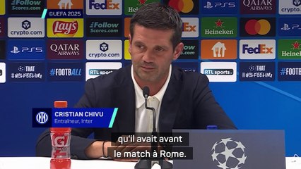 Chivu : "Thuram ne sera probablement pas disponible pour Naples non plus”