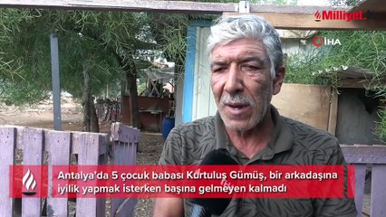 Arkadaşına iyilik yaptı, eşi evden kovdu! Şimdi 520 Bin liralık borçla mücadele ediyor