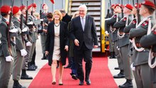 Deutscher Präsident Steinmeier auf Staatsbesuch in Österreich