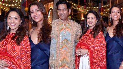 Madhuri Dixit, Triptii Dimri & Ravi Kishan Shine At One8’s Diwali Celebration Night