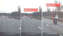 ラトビア警察、同じ日に時速197kmのバイク運転手と時速160km超のポルシェ運転手を摘発