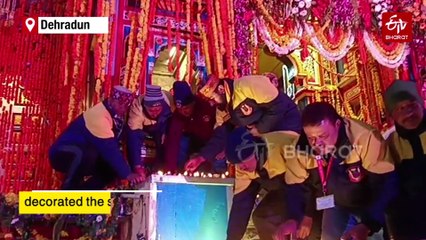 Uttarakhand: Badrinath Dham Shines With 11,000 Diyas On Diwali