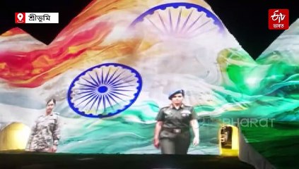 পূজা মণ্ডপত ভাৰতৰ সামৰিক শক্তিৰ প্ৰতীক অপাৰেশ্যন সেন্দূৰৰ প্ৰতিফলন