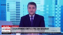 Renato Casagrande fala em erros na condução da segurança pública