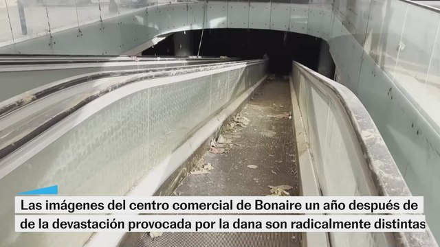 El antes y el después del centro comercial Bonaire