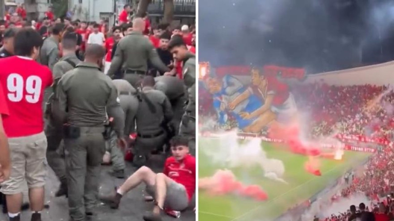 Israele, follia allo stadio: scontri tra polizia e tifosi, derby annullato