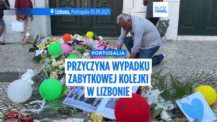 Awaria kolejki w Lizbonie - nowe ustalania: zerwała się niecertyfikowana lina