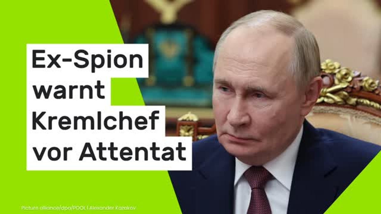Wladimir Putin: 'Gehen Sie nicht nach Budapest' - Ex-Spion warnt Kremlchef vor Attentat