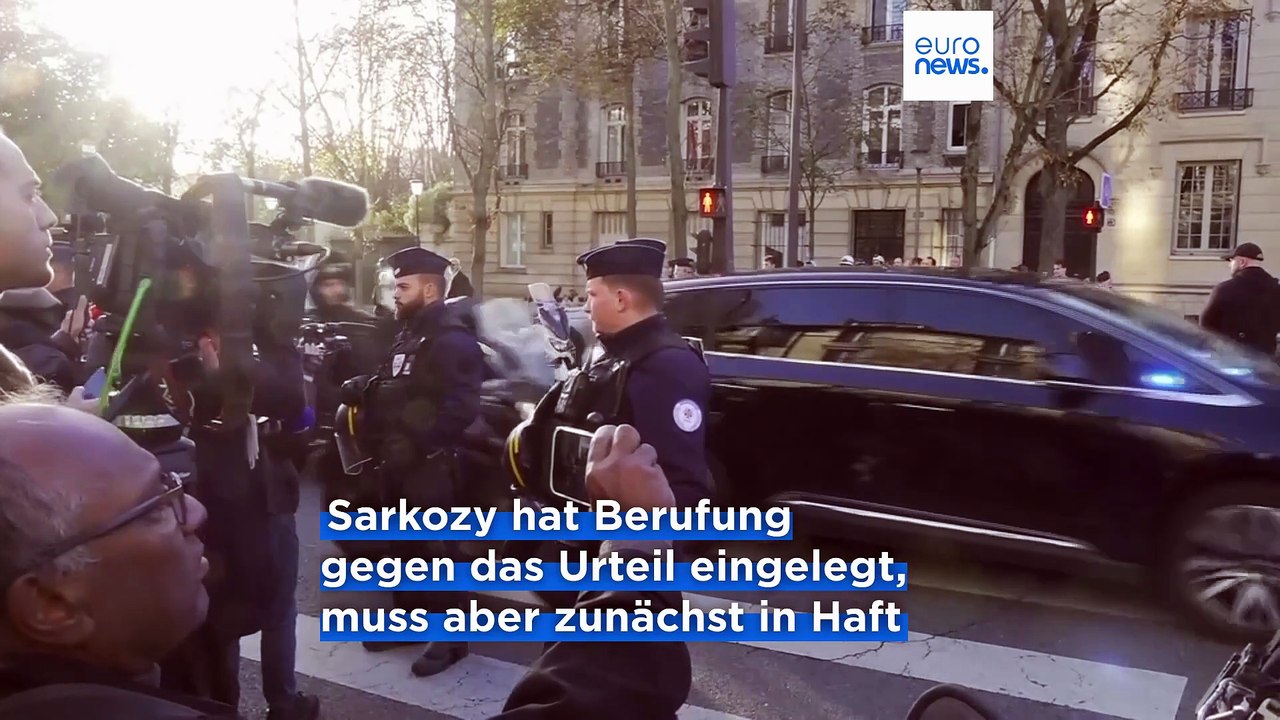 Im VIP-Knast in Paris: Ex-Präsident Sarkozy im Gefängnis - 5 Jahre bleibt er sicher nicht