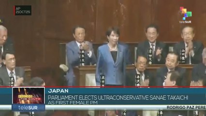 JAPAN l Parliament elects Sanae Takaichi, the first female Prime Minister in the country
