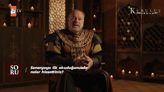 Dizimizin Saroz'u Burak Sergen'e sorduk⚔️ | Kuruluş Orhan Özel Röportaj Kuruluş Orhan || TRT Drama Update
