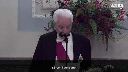 Mattarella: "Intollerabili atti per indebolire la sovranita' dell'Ue"