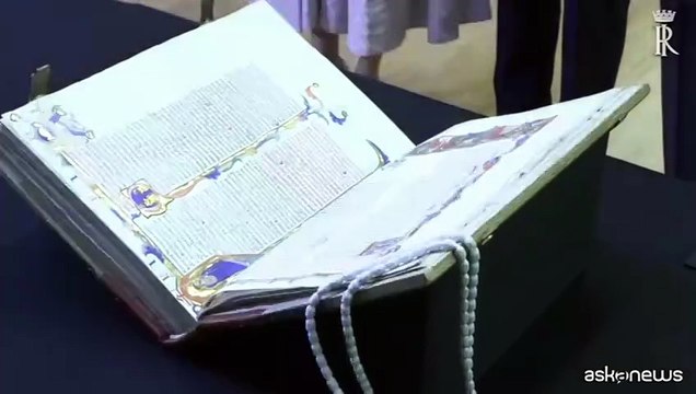 Mattarella a Bruxelles, visita alla Biblioteca Reale