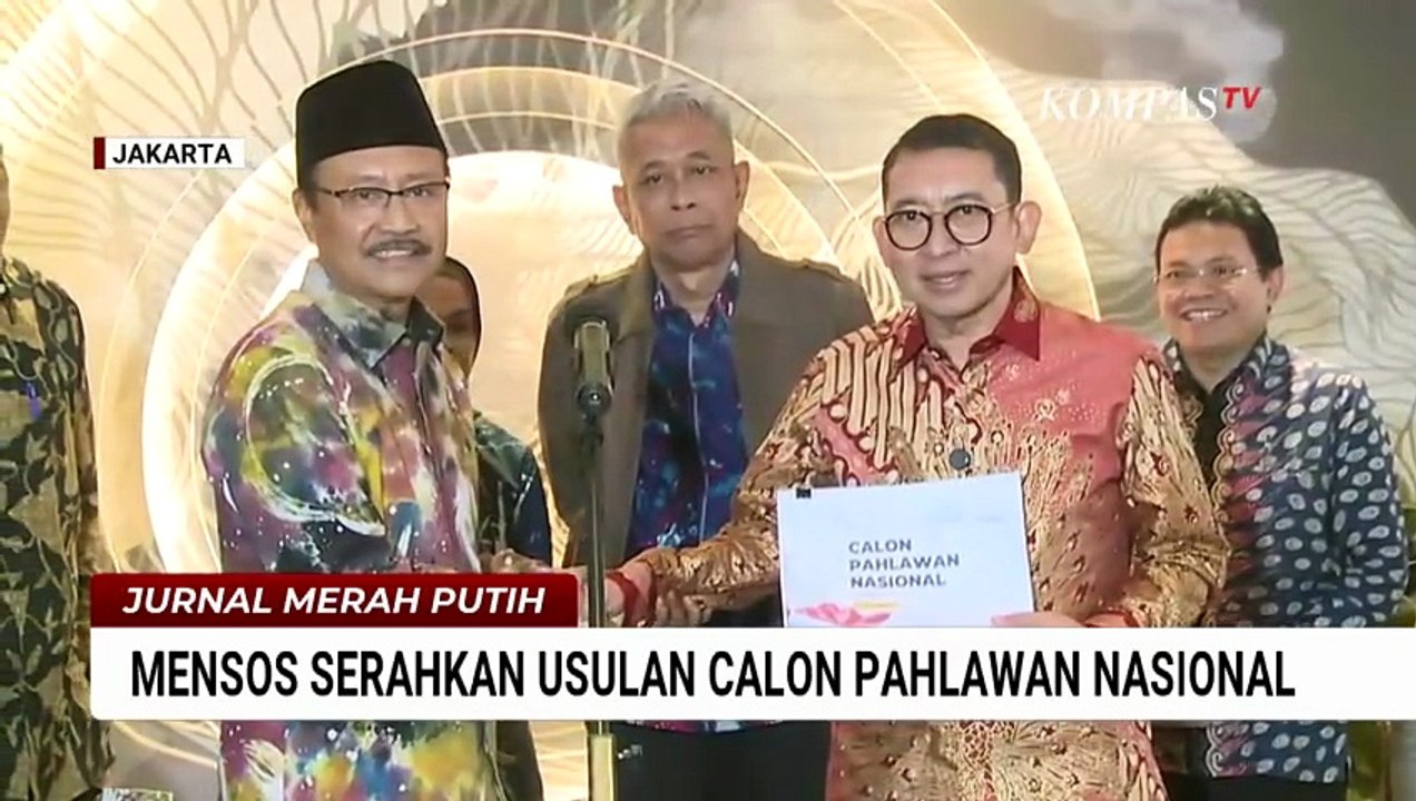 Serahkan 40 Nama Usulan Calon Pahlawan Nasional, Mensos: Ada Soeharto, Abdurrahman Wahid & Marsinah