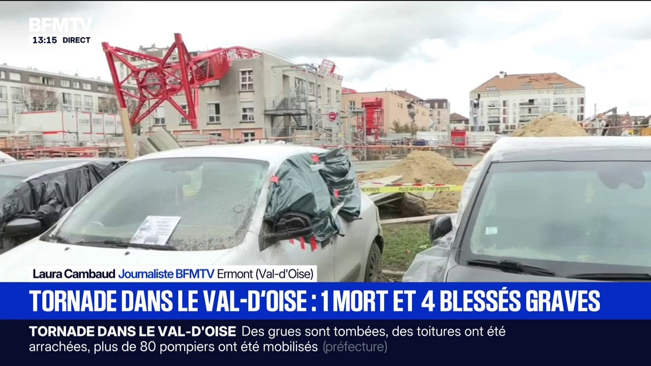 "C'était une scène glaçante": cet habitant d'Ermont, dans le Val-d'Oise, raconte ce qu'il a vu et vécu lors du passage de la tornade