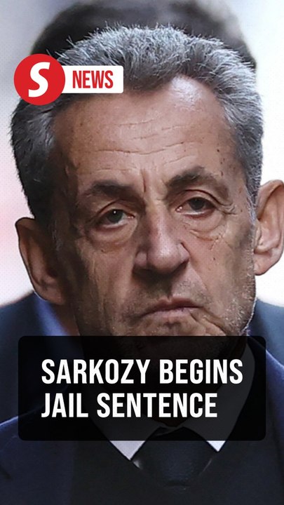 Former French President Sarkozy starts five-year prison sentence