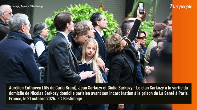 Solal, Lola et un bébé à venir : les petits-enfants de l'ancien président, très entourés pour le départ de leur grand-père Nicolas