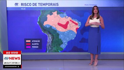 Baixas temperaturas seguem atingindo o Brasil nesta terça (21) | Previsão do Tempo