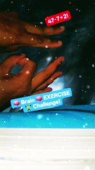 👿Powerful🧠Brain🧠🙇Exercise💪🏼🏋🏼Challenge💥💥