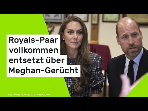 Prinzessin Kate und Prinz William: Royals-Paar vollkommen entsetzt über brisantes Meghan-Gerücht