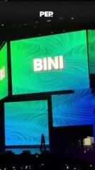 A minute of BINI at IAM Worldwide Domin8 | PEP Jams