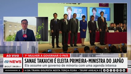 Sanae Takaichi é eleita a primeira mulher a liderar governo do Japão